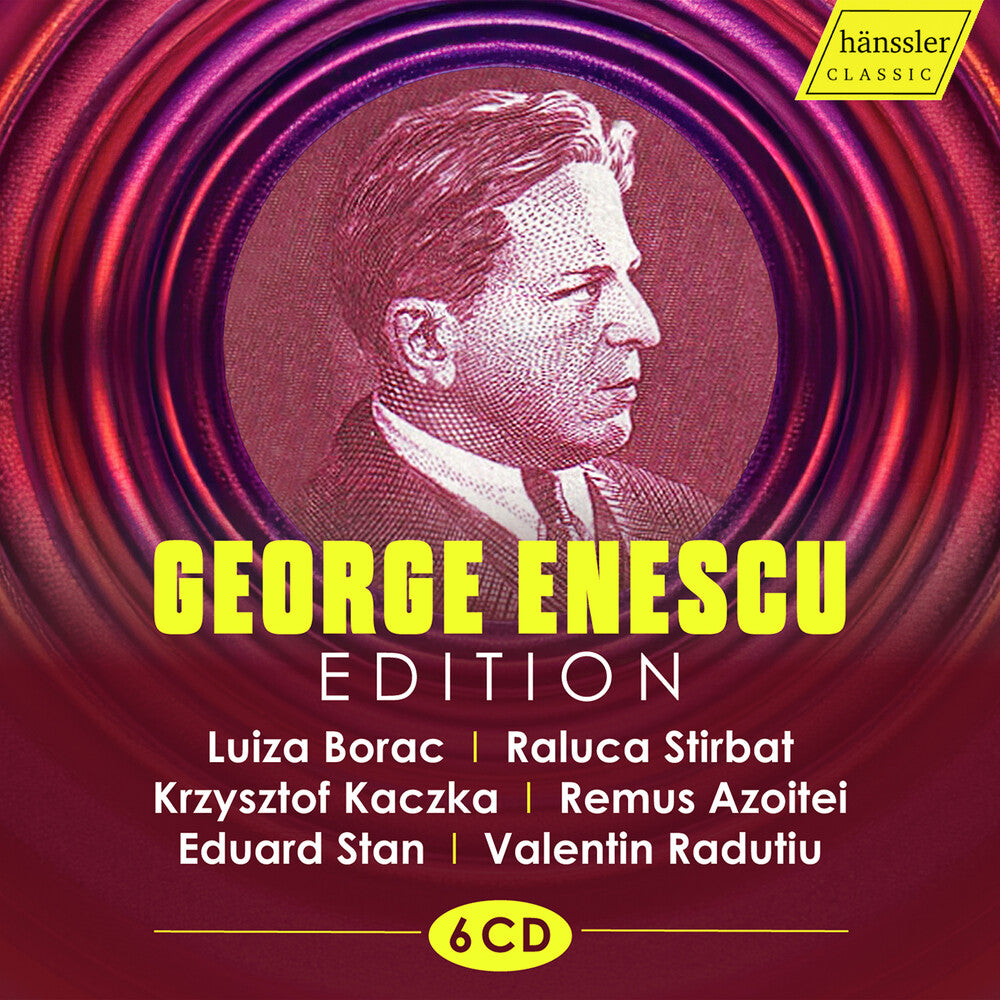 the album cover for Luiza Borac - George Enescu Edition