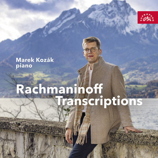 the album cover for Marek Kozák - Sergei Rachmaninoff: Transcriptions