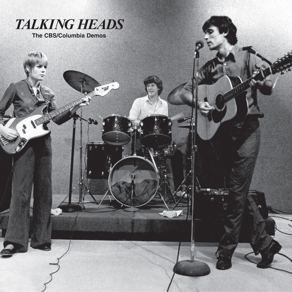 the album cover for Talking Heads - The CBS/Columbia Demos [RSD 2026]