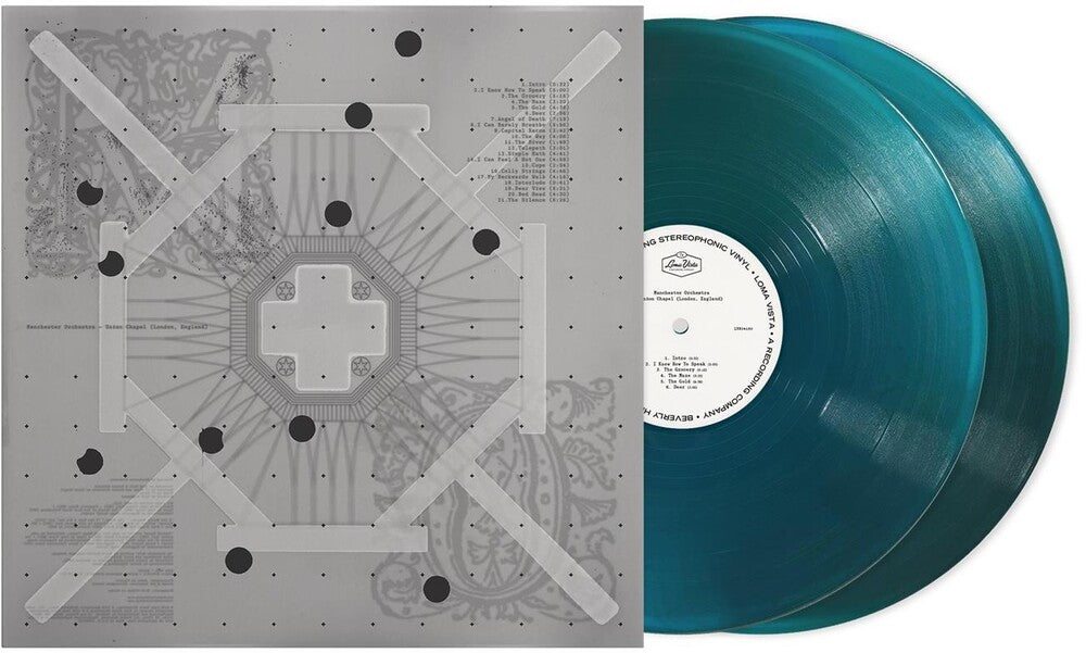 the album cover for Manchester Orchestra - Union Chapel (London, England) [Translucent Sea Blue Limited Edition 1st Pressing]
