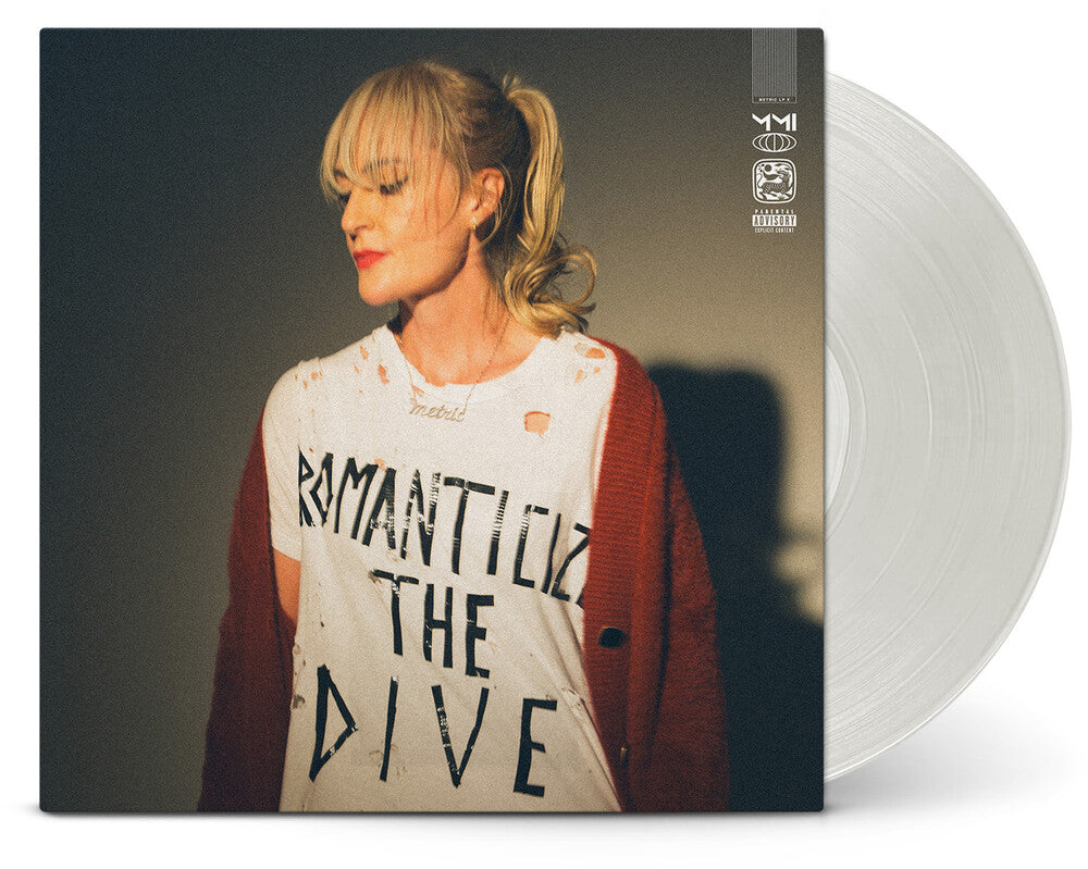 the album cover for Metric - Romanticize The Dive [Colored Vinyl] (Wht)