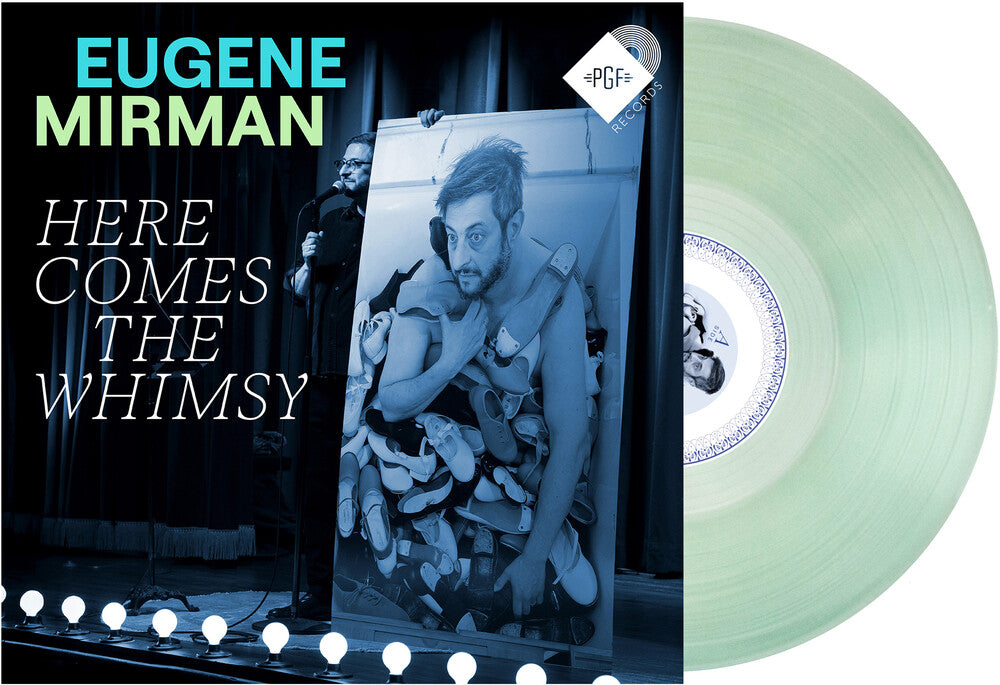 the album cover for Eugene Mirman - Here Comes The Whimsy [Colored Vinyl]