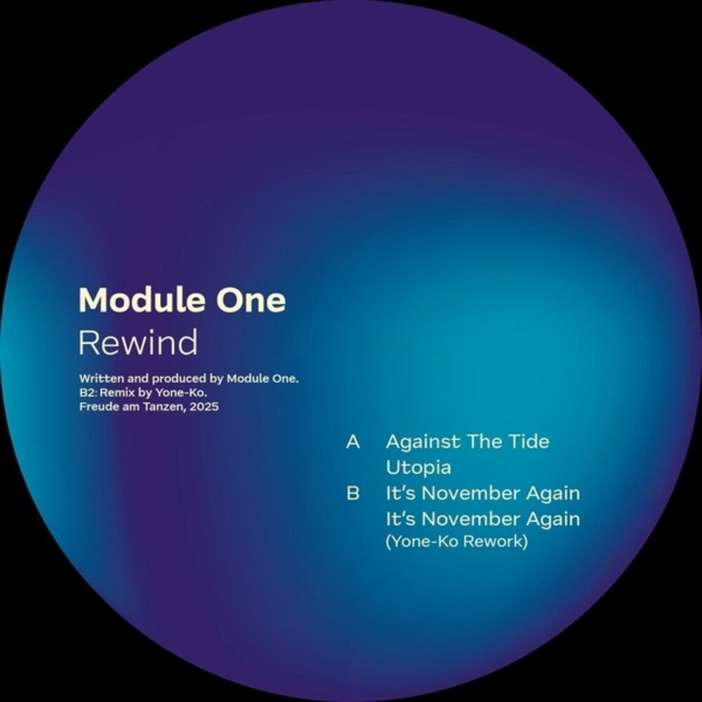 the album cover for Module One - Rewind (Ep)