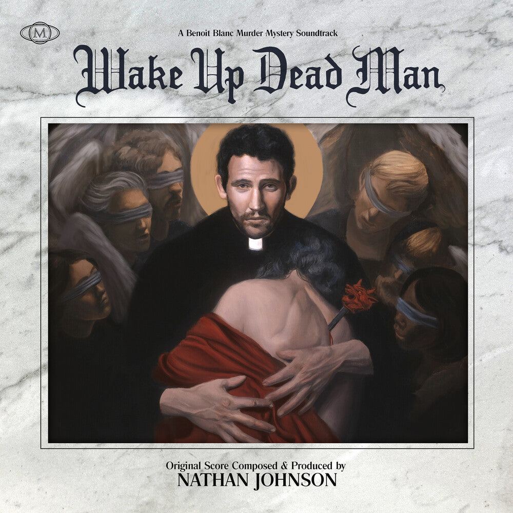 the album cover for Nathan Johnson - Wake Up Dead Man - O.S.T.