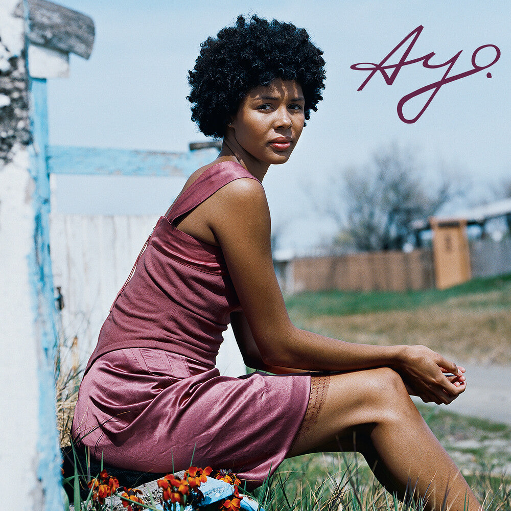 the album cover for Ayo - Joyful - Blue (Blue) [Colored Vinyl]