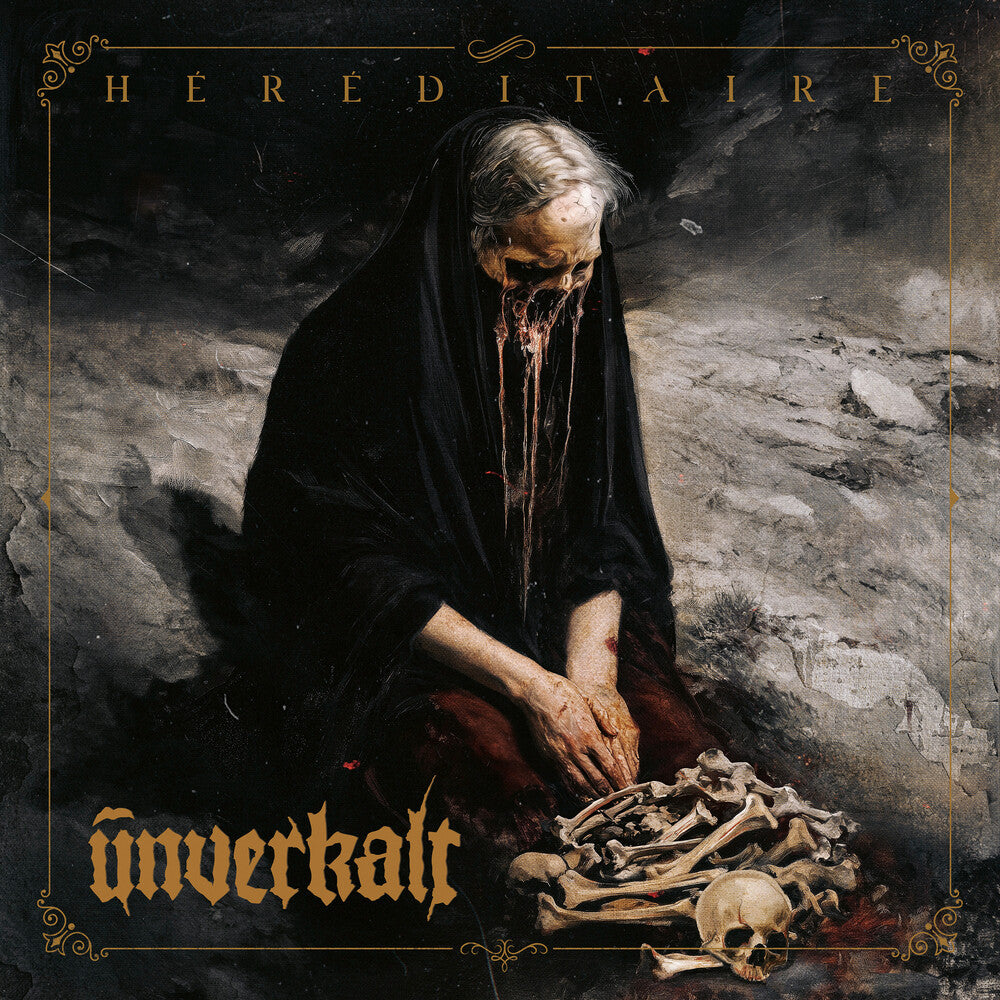 the album cover for Unverkalt - Hereditaire