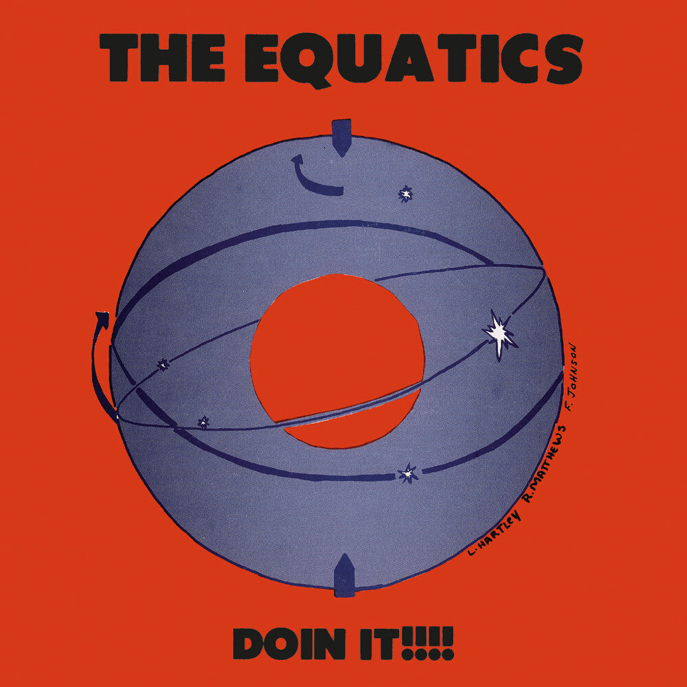 the album cover for Equatics - Doin' It (Blue) [Colored Vinyl] [Reissue]