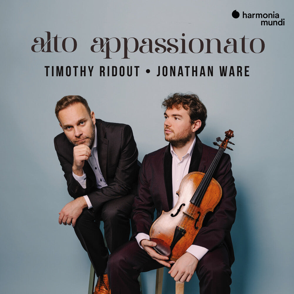 the album cover for Ridout ,Timothy / Jonathan Ware - Alto Appassionato