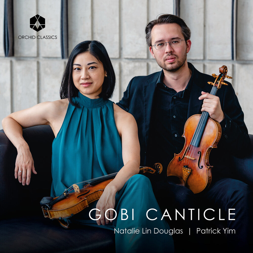 the album cover for Natalie Douglas  Lin / Yim,Patrick - Gobi Canticle