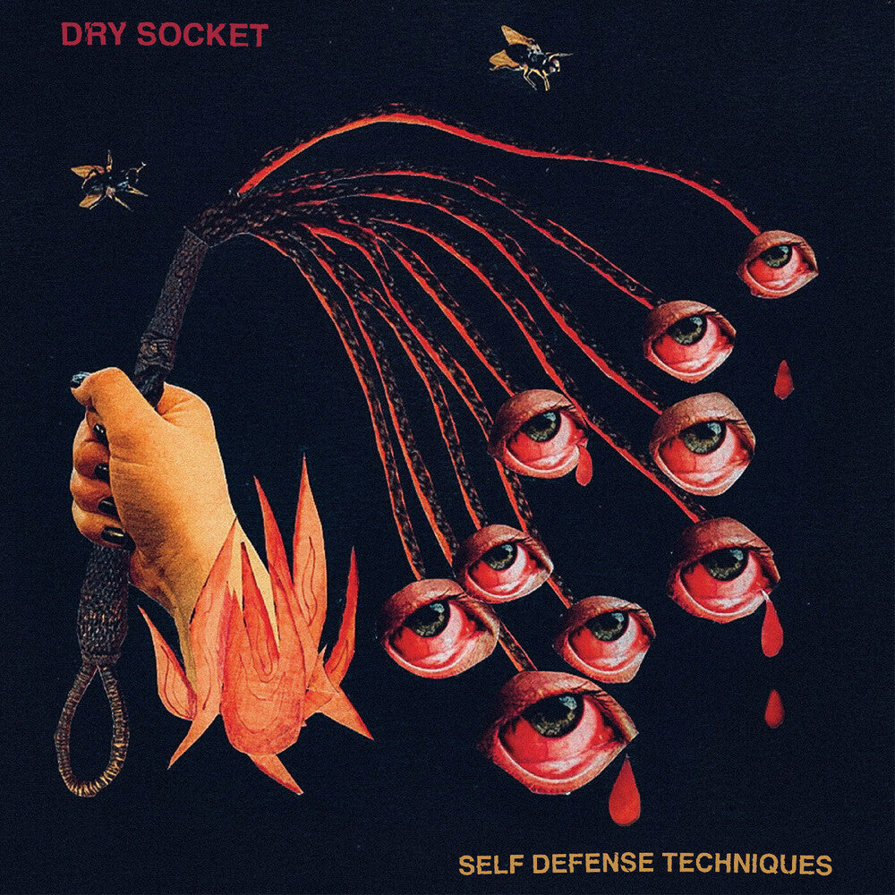 the album cover for Dry Socket - Self Defense Techniques - 2-Color Galaxy Effect: