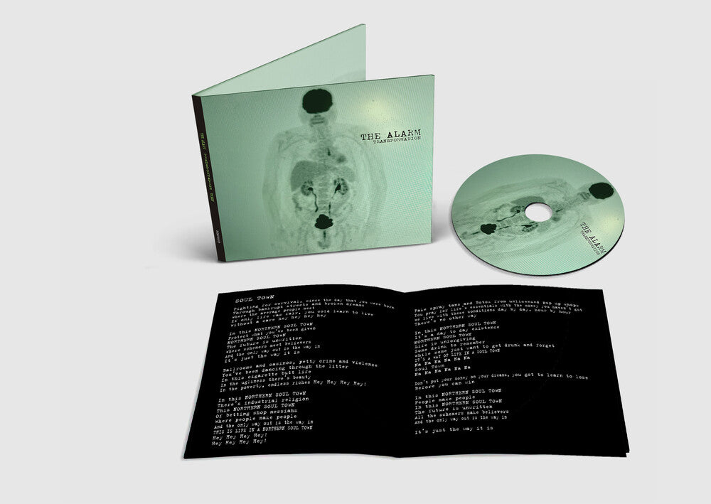 the album cover for The Alarm - Transformation