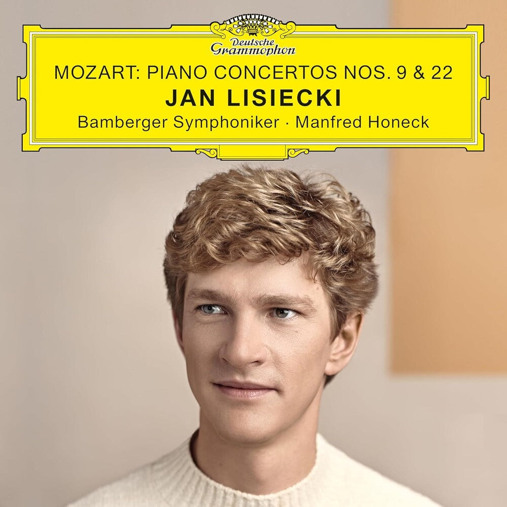 the album cover for Mozart / Jan Lisiecki - Mozart: Piano Concertos 9 & 22 (Uk)