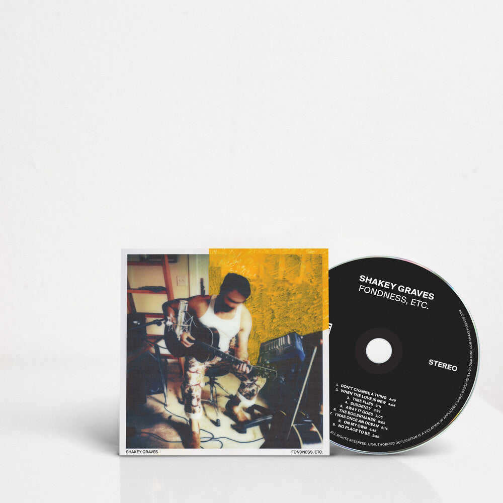 the album cover for Shakey Graves - Fondness Etc. [Digipak]