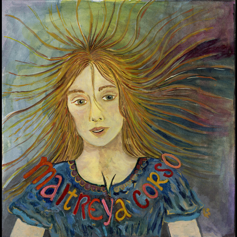 the album cover for Maya Hawke - Maitreya Corso