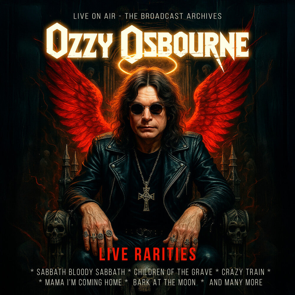 the album cover for Ozzy Osbourne - Live Rarities [Digipak]