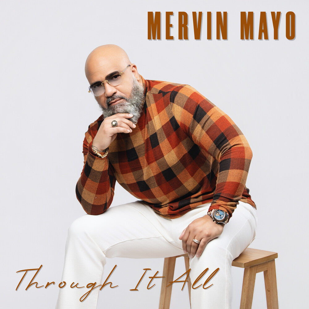 the album cover for Mervin Mayo - Through It All