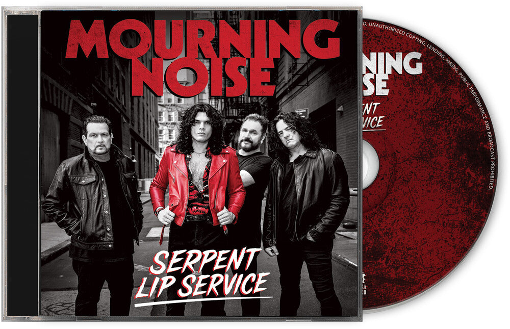 the album cover for Mourning Noise - Serpent Lip Service