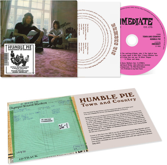 the album cover for Humble Pie - Town & Country (Bonus Tracks) [With Booklet]