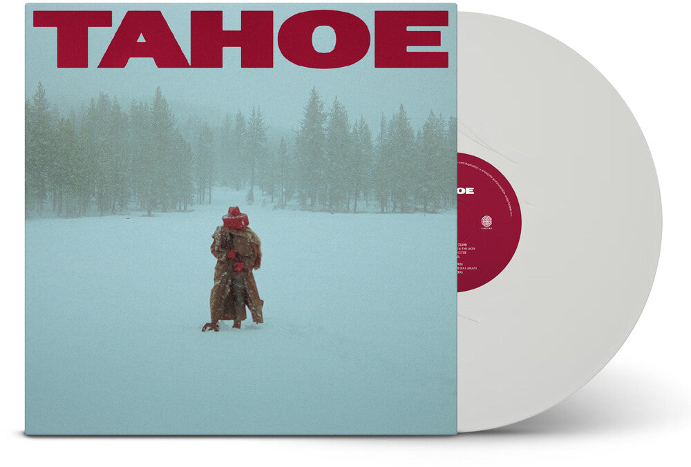 the album cover for Red Leather - Tahoe - White