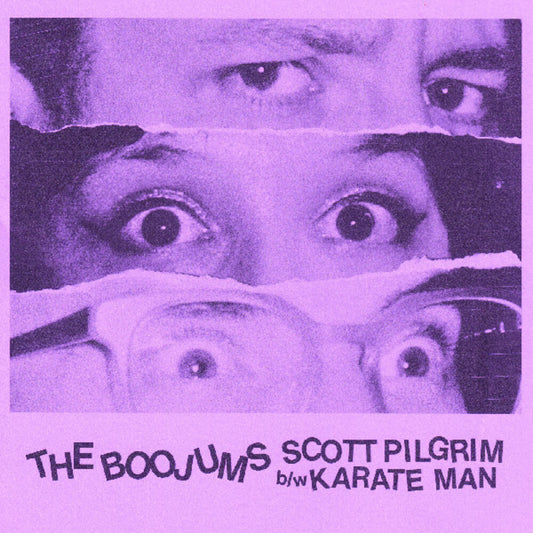 the album cover for Boojums - Karate Man / Scott Pilgrim