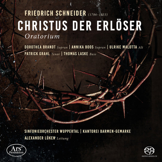 the album cover for Dorothea Brandt - Christus Der Erloser