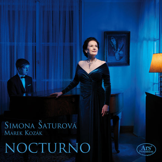 the album cover for Simona Saturova - Nocturno