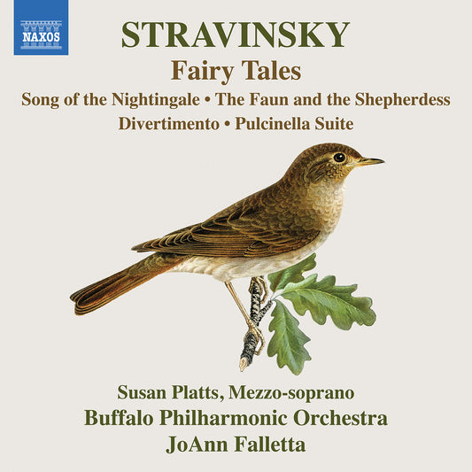 the album cover for Susan Platts - Stravinsky: Fairy Tales