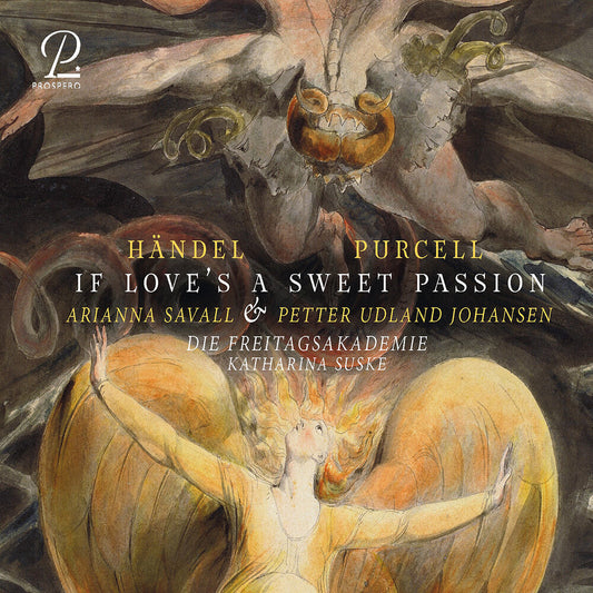 the album cover for Die Freitagsakademie - If Love's A Sweet Passion