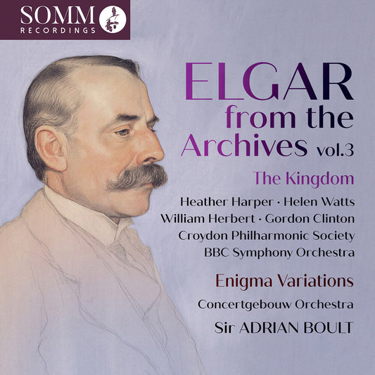the album cover for Heather Harper - Elgar From The Archives Vol. 3