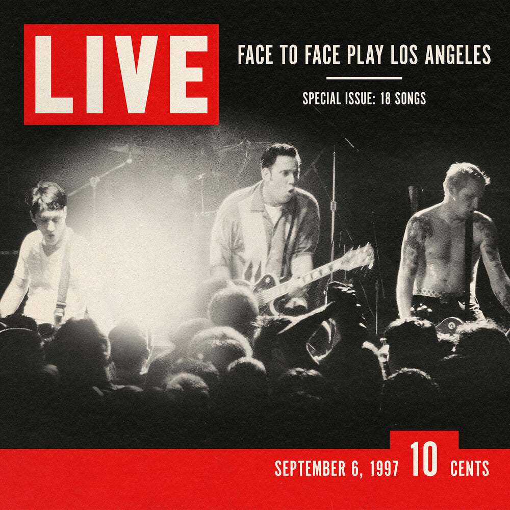 the album cover for Face To Face - Live (35th Anniversary)