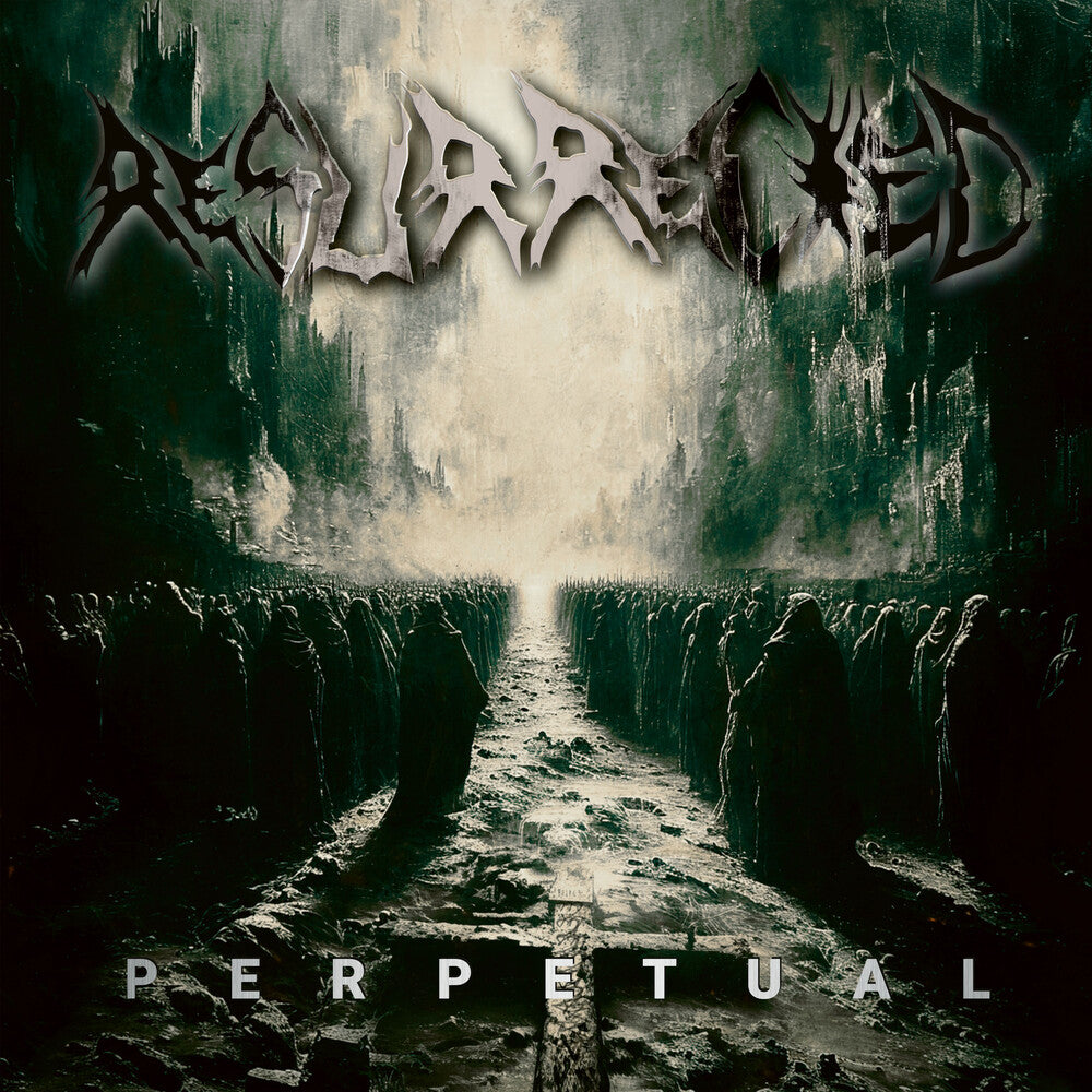 the album cover for Resurrected - Perpetual