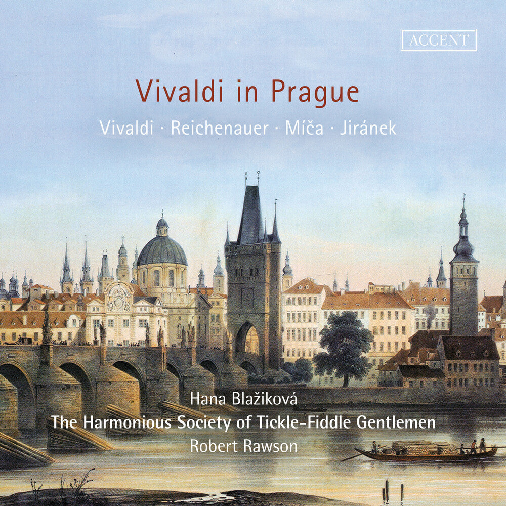 the album cover for Harmonious Society Of Tickle-Fiddle Gentlemen - Vivaldi In Prague