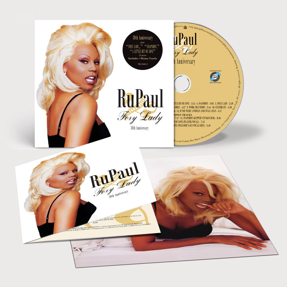 the album cover for Rupaul - Foxy Lady (30th Anniversary) (Remastered)