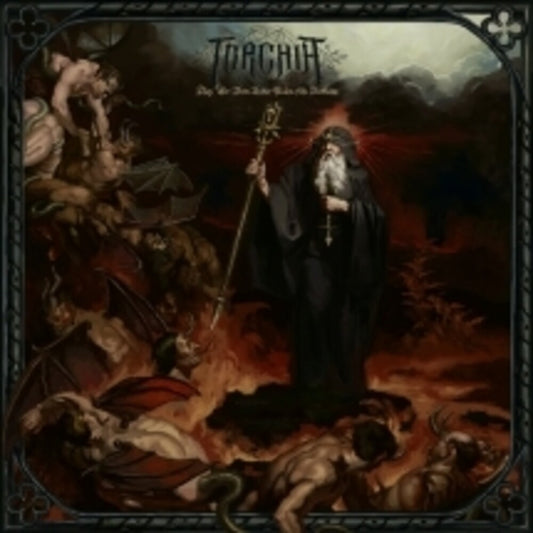 the album cover for Torchia - They Are Born Under Rules Of The Darkness