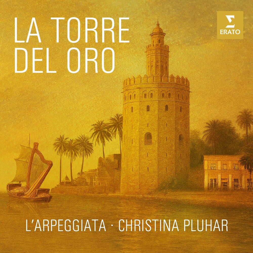the album cover for Christina Pluhar  / L'arpegiatta - Torre Del Oro