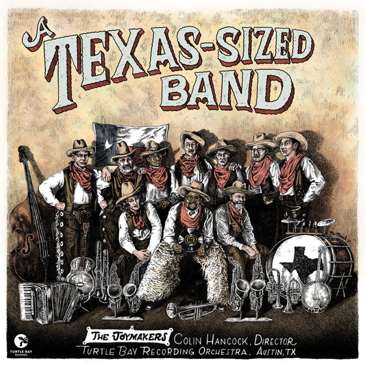 the album cover for Joymakers - Texas-Sized Band