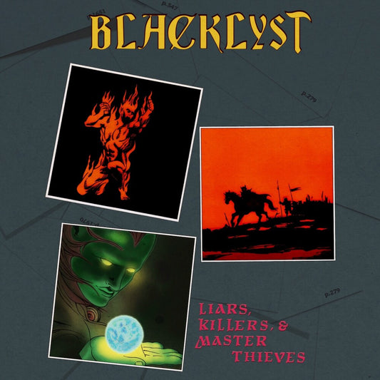 the album cover for Blacklyst - Liars Killers & Master Thieves [With Booklet]