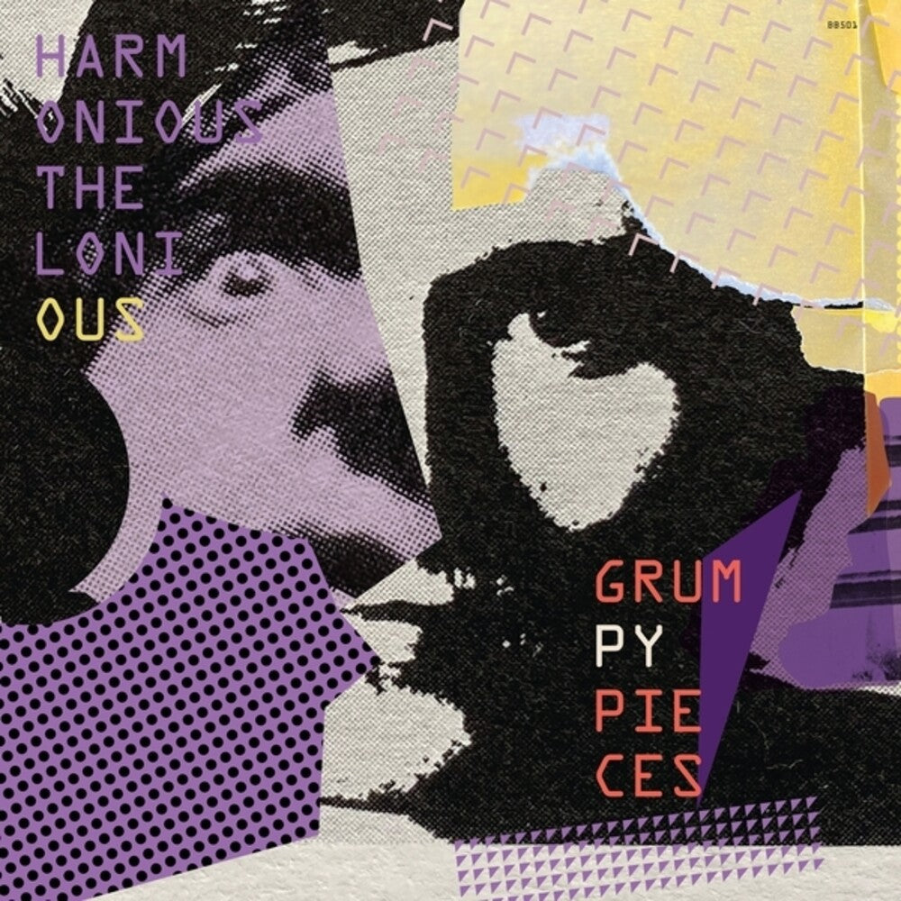 the album cover for Harmonious Thelonious - Grumpy Pieces