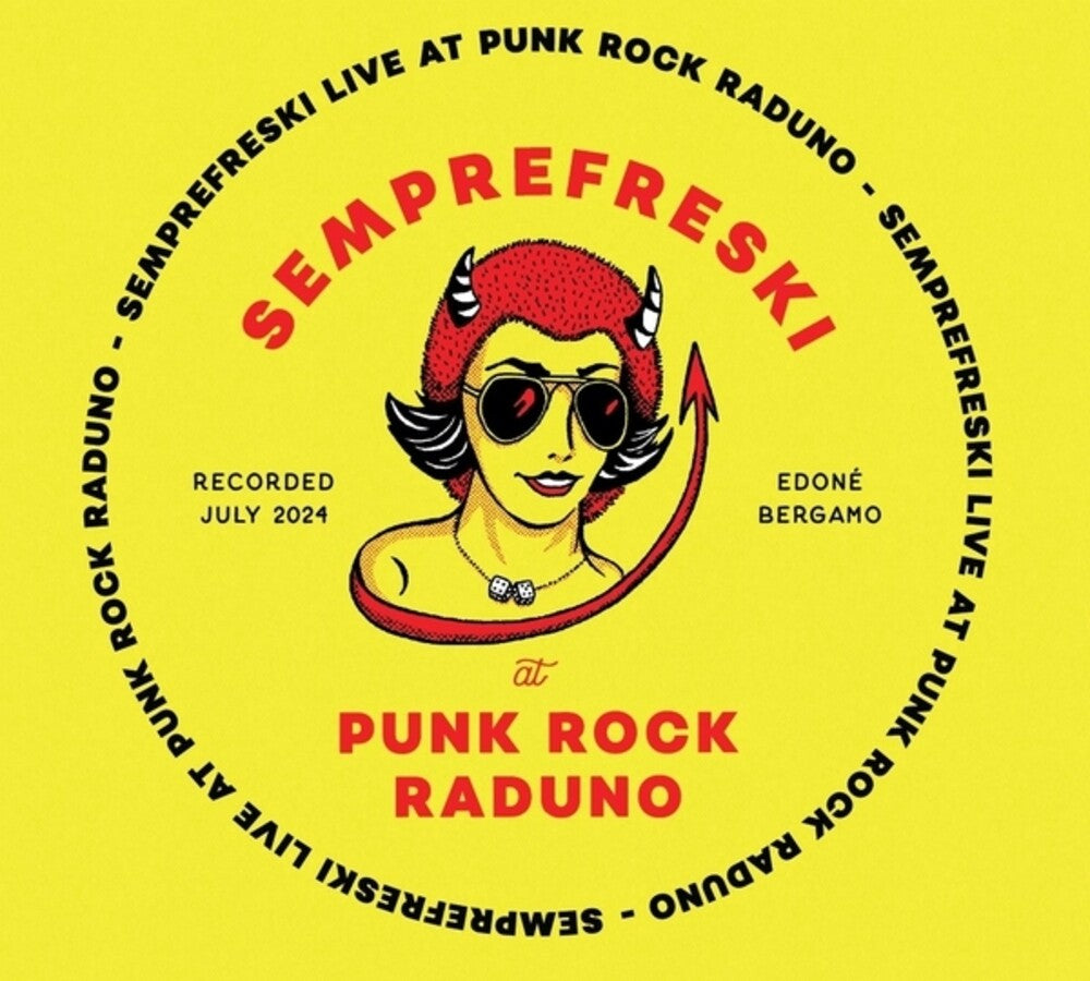 the album cover for Semprefreski - Live At Punkrock Raduno 13th July 2024