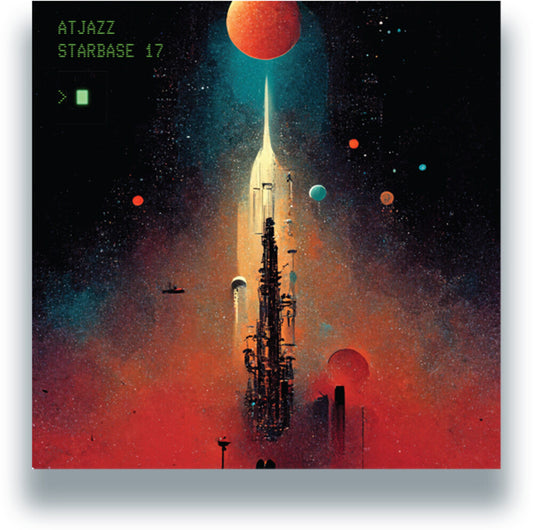the album cover for Atjazz - Starbase 17