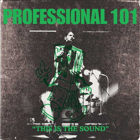 the album cover for Professional 101 - This Is The Sound