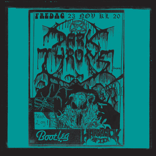 the album cover for Darkthrone - As Wolver Among Sheep: Live In Oslo '90 [Record Store Day]