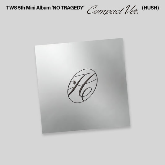 the album cover for TWS - TWS 5th Mini Album 'NO TRAGEDY' [HUSH Compact Ver.]
