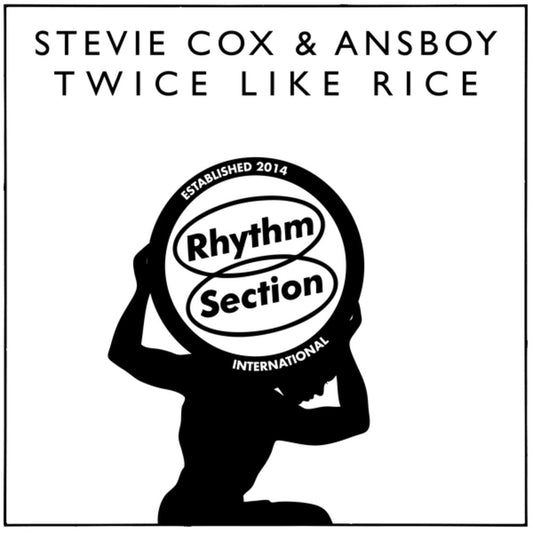 the album cover for Stevie Cox  / Ansboy - Twice Like Rice