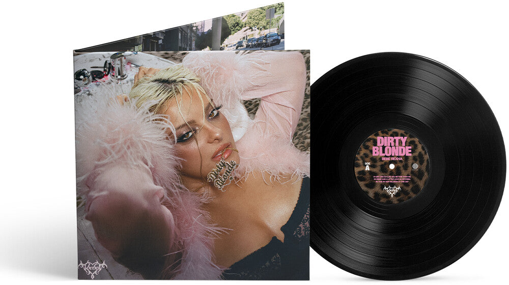 the album cover for Bebe Rexha - Dirty Blonde