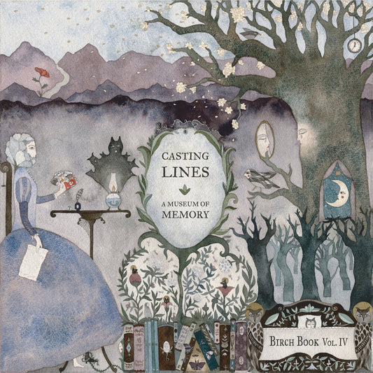 the album cover for Birch Book - Vol. Iv: Casting Lines - A Museum Of Memory (Gate)