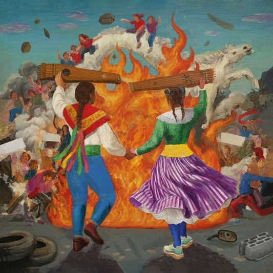 the album cover for Cocanha - Flame Folclore