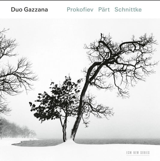 the album cover for Duo Gazzana - Prokofiev Schnittke Part