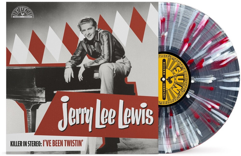 the album cover for Jerry Lewis  Lee - Killer In Stereo: I've Been Twistin' [Red]