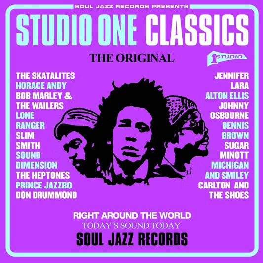 the album cover for Soul Jazz Records Presents - Studio One Classics